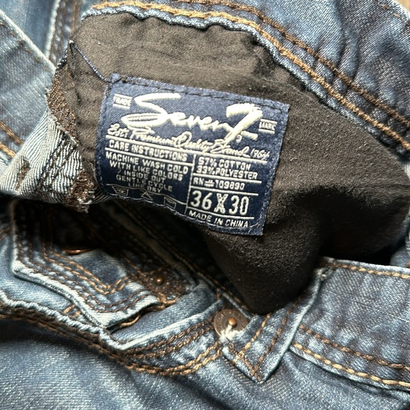 Seven7 Straight Jeans - 36 - Picture 8 of 8